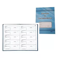 Livro Protocolo De Correspondência 50 Folhas 1/4 Brochura Cd