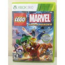 Lego Marvel Super Heroes Xbox 360 Midia Fisica Semi Novo
