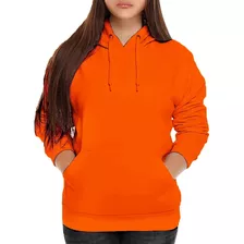 Blusa Moletom Feminino Canguru Promoção Varias Cores