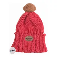 Gorro Bebé Gorrito Lana Invierno Pompón