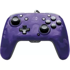 ® Nintendo Switch Control Camuflaje Purpura Chat Voz -pdp- 