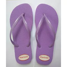 17 Pares Chinelo Sandália Rasteira Tipo Havaianas Com Cabide