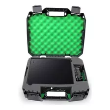 Funda De Viaje Casematix Green Compatible Con Xbox One X 1t.