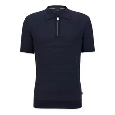 Polo Para Hombre Boss Cuello Tipo Polo Estilo Moderno