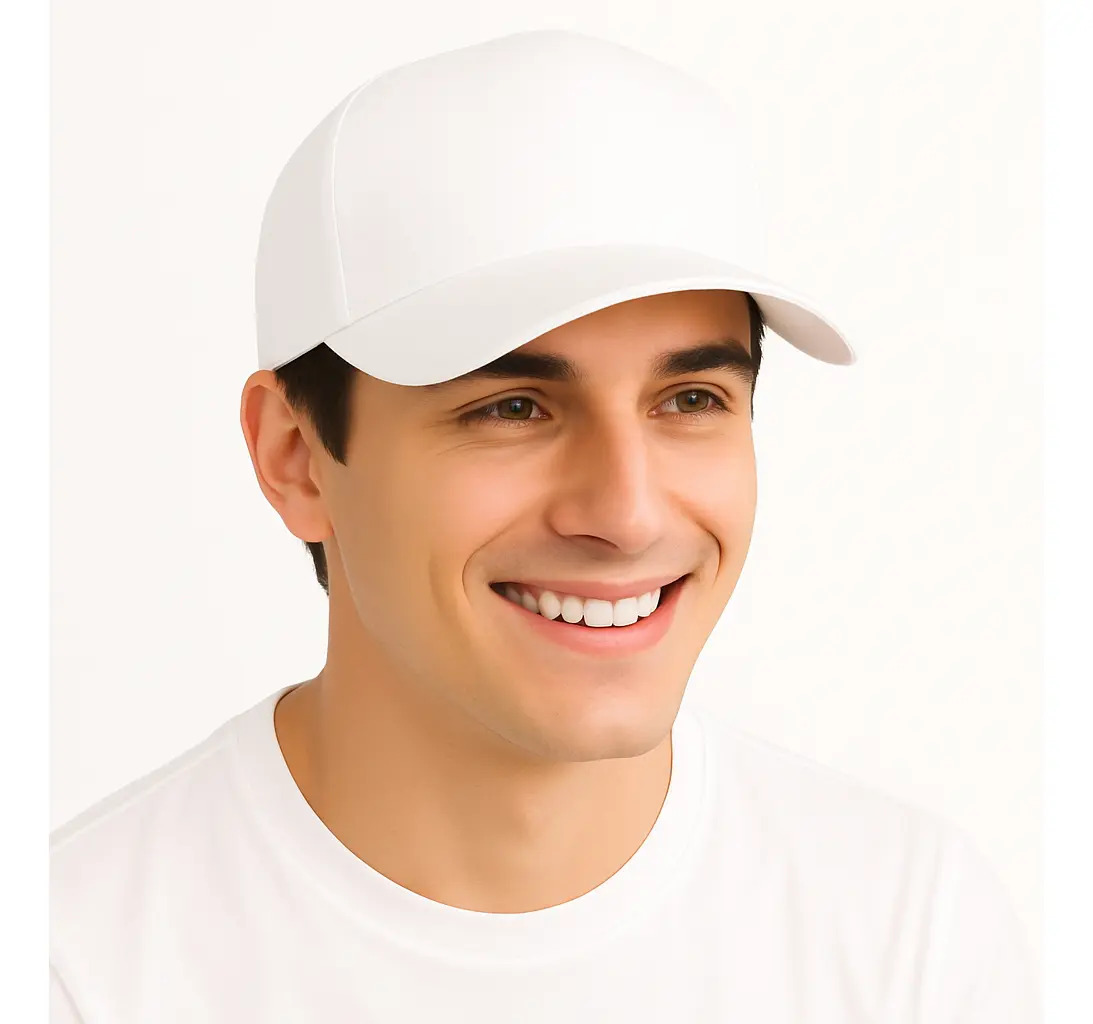 Gorra 5 Gajos Pack 20 Unidades Gabardina Lisas 