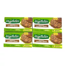 Promo X 4 Cajas Medallon Legumbres Quinoa Vegetalex