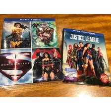 Colección Bluray Dc Original Mujer Maravilla, Superman, Batm