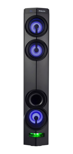 Parlante Philco Tap350 Con Bluetooth  Negro 220v