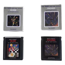 Atari 2600 Video Game Cartridge Jogo Phoenix Bilhar 