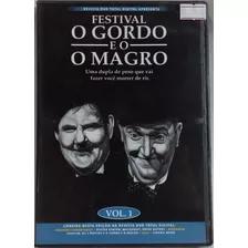 Festival O Gordo E O Magro Vol. 1 Dvd Frete 15