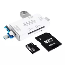 Lector De Tarjeta Sd Universal Puertos Usd-micro-usb-c-tf-sd