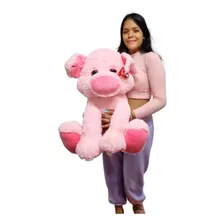 Peluche Chancho Grande Sentado 60cm Ft040003