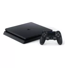 Sony Playstation 4 Slim 1tb Mega Pack: Ghost Of Tsushima/god Of War/ratchet & Clank Cor Preto-azeviche