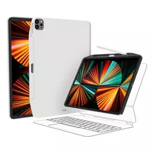 Funda Con Teclado Switcheasy Para iPad Pro 12.9 2022 Blanco