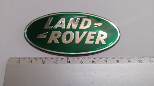 Land Rover Emblema Parrilla Metalico Autoadherible 8.6x4.3cm Foto 7