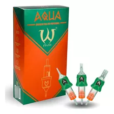 Kit Com 20 Cartuchos Para Tatuagem Ava Aqua - Caixa Mista