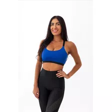 Kit 2 Top Fit Academia Alta Sustentação Dupla Face Novidade