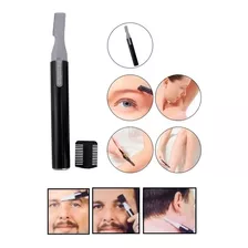 Mini Depilador Eletrico Pelos Rosto Bigode Buço Sobrancelhas Cor Preto 1.5