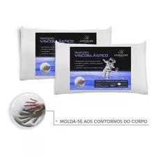 Kit 2 Travesseiro Nasa Antialérgico Super Macio Admirare