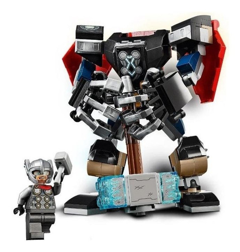 Blocos De Montar  Lego Marvel Avengers Thor Mech Armor 139 Peças  Em  Caixa