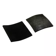 20 Peças Adesivo Quadrado 30x30mm Para Proteção De Moveis Cor Preto