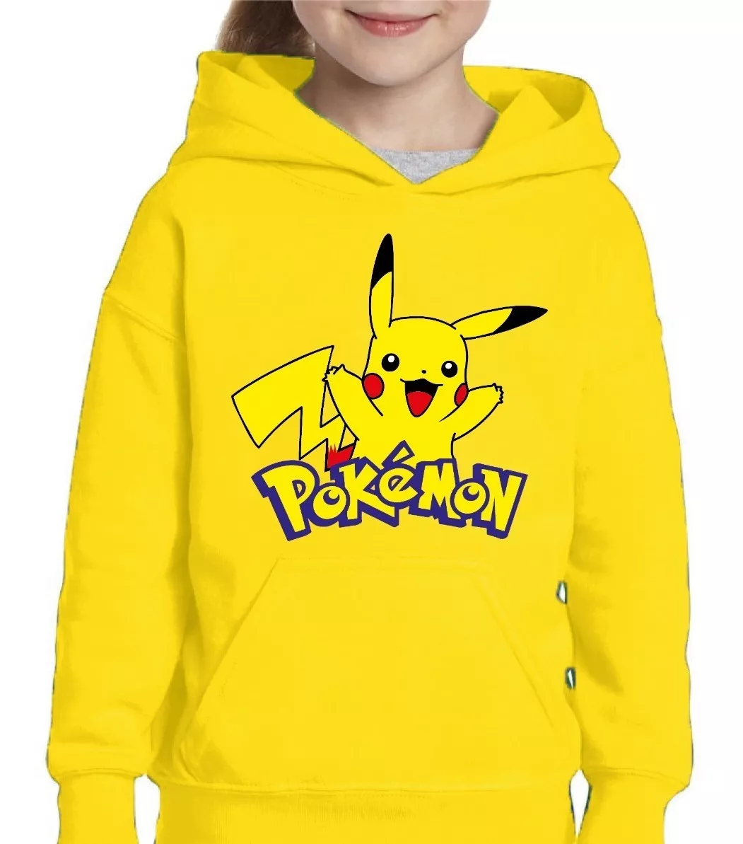 Polerón Pokémon Pikachu  Niñ@s/ Adultos