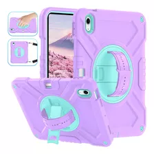 Fingic Funda P/ iPad 10.9 A2696 A2757 A2777 10ma Gen