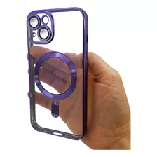 Carcasa Magnética Con Protector De Cámara Para iPhone Todos