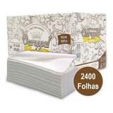 Toalha Papel Banheiro Folha Dupla Supreme Ouroppel C/2400fls