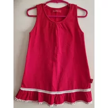 Vestido Mimo Rojo Talle 3 Poco Uso + Vestido Rosa De Regalo!