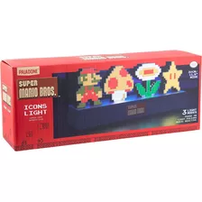 Super Mario Bros. Lampara Decorativa Coleccionable, 8-bit