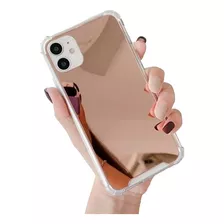 Carcasa Para iPhone Espejo Rosado Aesthetic Funda Silicona 