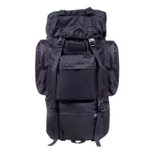 Mochila Militar Tática Camping 75 Litros Yangfit Cor Preto