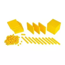 Bloque Multibase Base 10 Conectable Amarillo