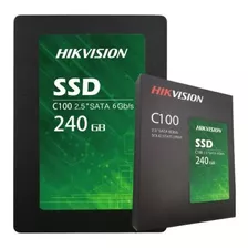Disco Ssd Hikvision 240gb Ssd C100 sata3 2.5 Int