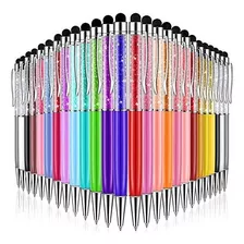 Esfero - 26 Pieces Diamond Stylus Pens 2-in-1 Slim Crystal S