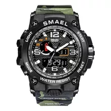 Relógio Masculino Digital Smael Modelo 1545 Militar Cores
