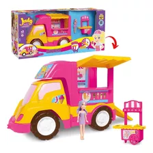 Judy Sorveteria Food Truck Boneca E Acessórios Samba Toys