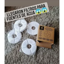 Pack Filtro Fuente De Agua Perros Y Gatos X8 Unidades