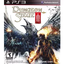 Dungeon Siege 3 Dungeon Siege Normal Square Enix Ps3 Juego Físico