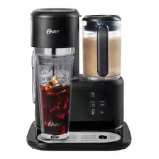 Cafetera Frappe Oster Con Licuadora Bvstdc03b Color Negro