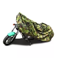 Uxcell Xl 190t Rain Dust Motorcycle Cover Camuflaje Exterior