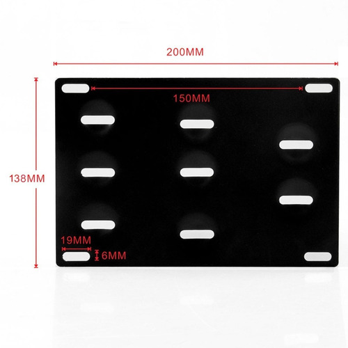 Porta Placa Mini Cooper F55 F56 Bmw Serie F Towplate G-as169 Foto 5