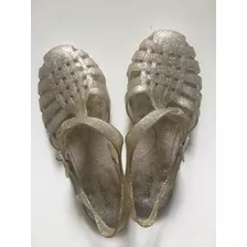 Sandalias Plásticas Trasparentes 34