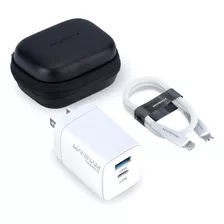 Maninam - Cargador De Pared De 22 W Compatible Con iPhone 12