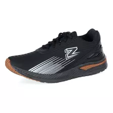 Teniz Zeuz Jogging 81kx-a Preto/preto/preto/caramelo