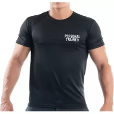 Camiseta Personal Trainer Dryfit Preta