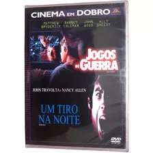 Jogos De Guerra E Um Tiro Na Noite Dvd Original Lacrado