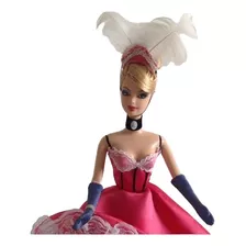 Boneca Barbie França Dolls Of The World Can Can S/suporte 