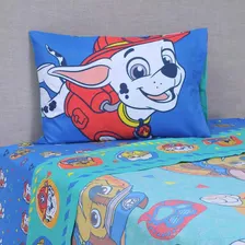 Sábana Mf 1,5pl Infantil Paw Patrol Triangulo